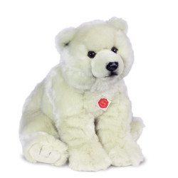 Knuffel IJsbeer Zittend 50 cm