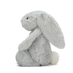 Knuffel Konijn Bashful Silver Bunny Medium