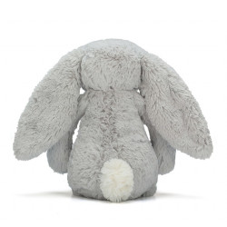 Knuffel Konijn Bashful Silver Bunny Medium
