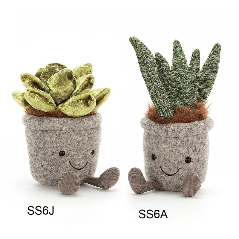 Knuffel Vetplant Silly Succulent Jade