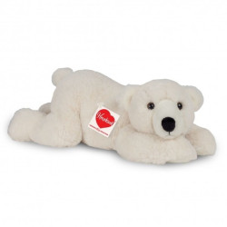 Knuffel IJsbeer Richi Liggend 42 cm