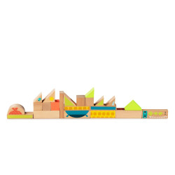 Blokken Jungle Houten Stapelblokken Blokken Jungle Houten Stapelblokken