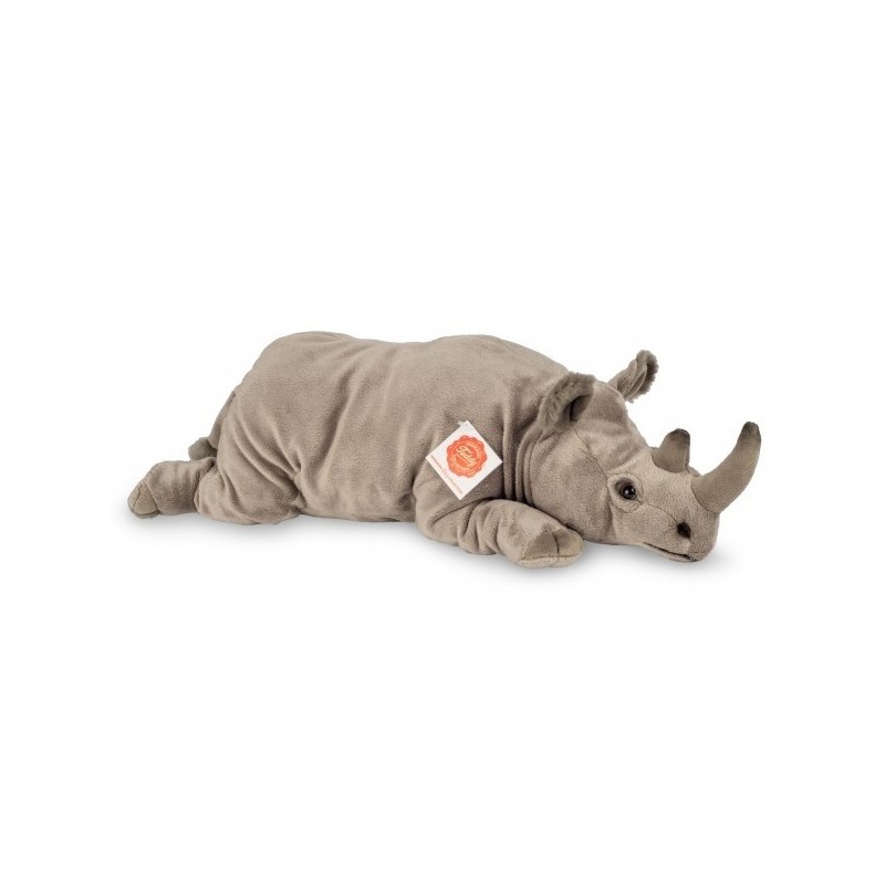 Knuffel Neushoorn Liggend 48 cm Knuffel Neushoorn Liggend 48 cm