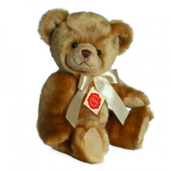 Knuffel Teddybeer Zittend met Geluid 25 cm