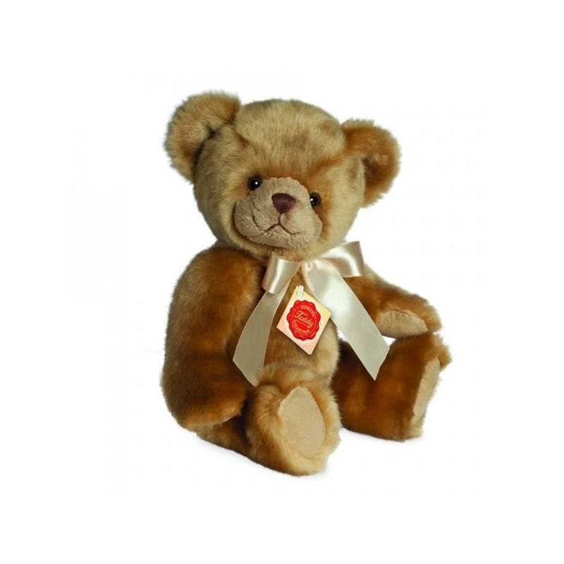 Knuffel Teddybeer Zittend met Geluid 25 cm