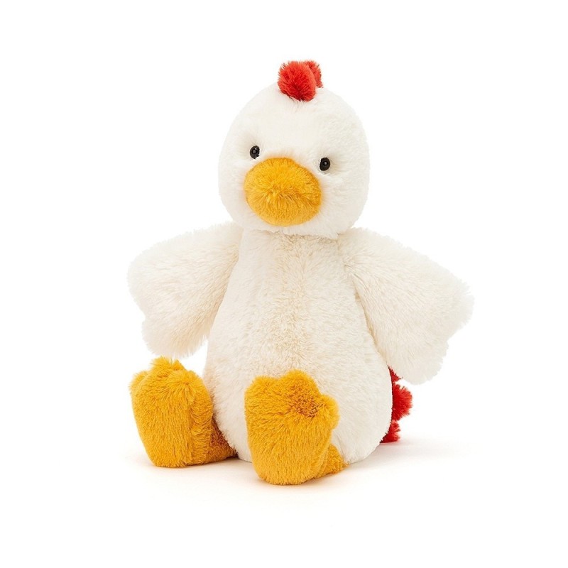 Knuffel Kip Bashful Chicken Medium Knuffel Kip Bashful Chicken Medium