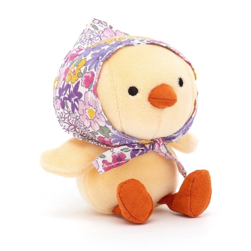 Knuffel Kuiken Betty Bonnet Yellow Chick Knuffel Kuiken Betty Bonnet Yellow Chick