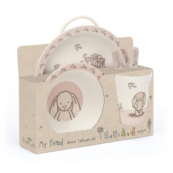 Servies My Friend Bunny Bamboo Set