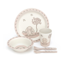 Servies My Friend Bunny Bamboo Set Servies My Friend Bunny Bamboo Set