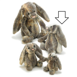 Knuffel Konijn Bashful Cottontail Bunny Medium Knuffel Konijn Bashful Cottontail Bunny Medium