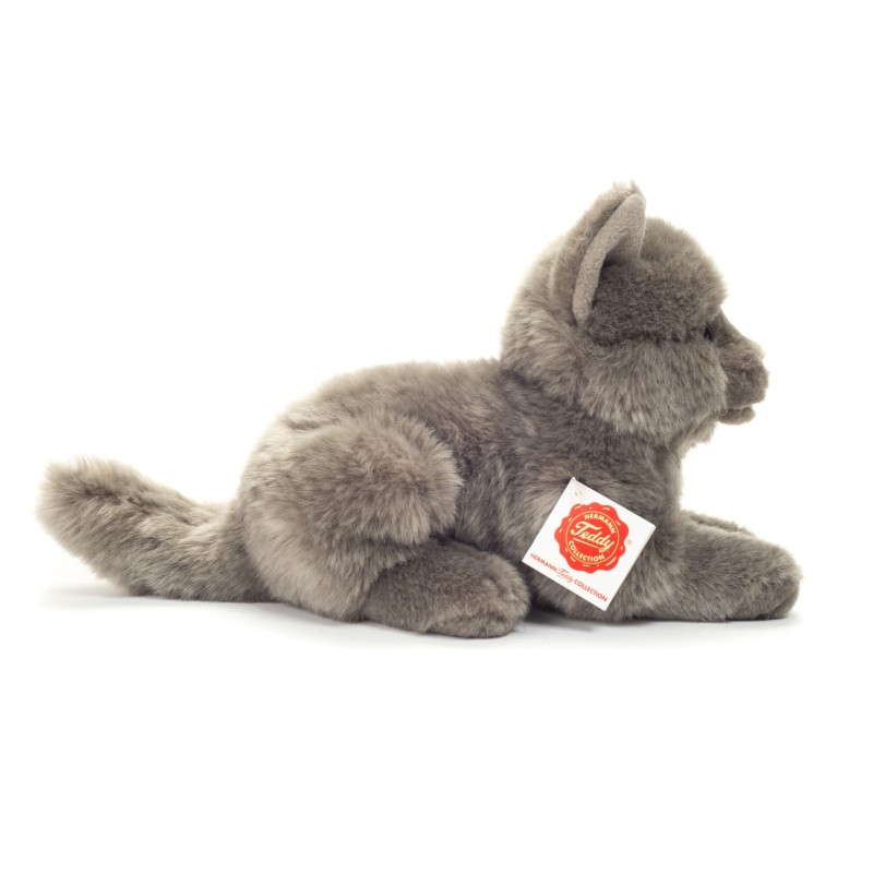 Knuffel Kat Karthuizer Chartreux Liggend