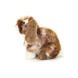 Knuffel Haas Zittend Donkerbruin