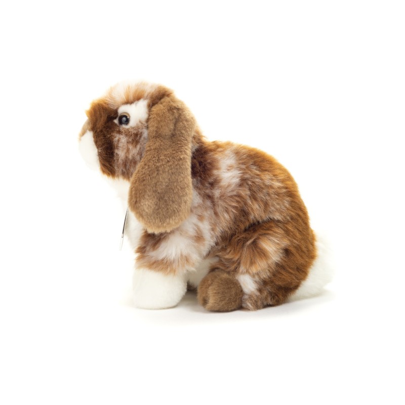 Knuffel Haas Zittend Donkerbruin