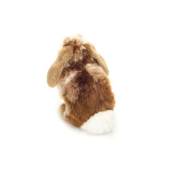 Knuffel Haas Zittend Donkerbruin