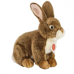 Knuffel Haas Zittend Donkerbuin 25 cm Knuffel Haas Zittend Donkerbuin 25 cm