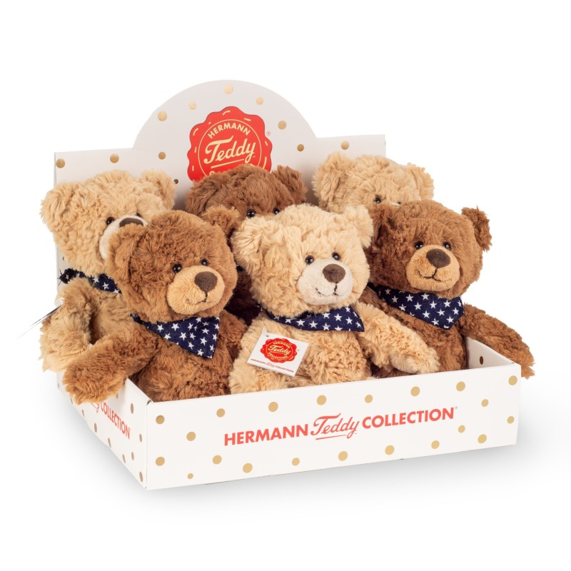 Knuffel Teddy 23 cm Beige of Bruin Knuffel Teddy 23 cm Beige of Bruin