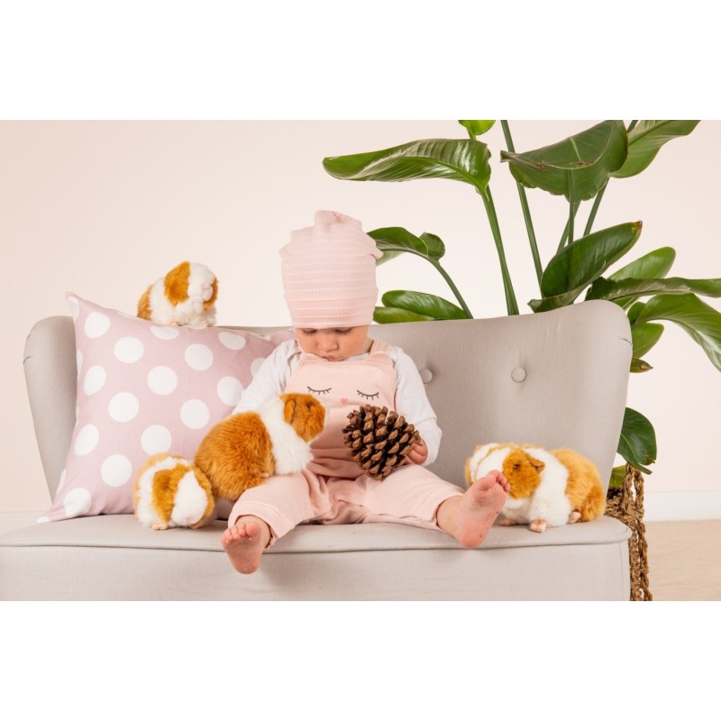Knuffel Cavia Goud Wit Knuffel Cavia Goud Wit