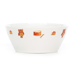 Servies Set Bashful Monkey Kom, Kopje en Bord