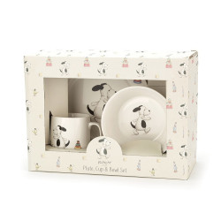 Servies Set Bashful Hond Kom, Kopje en Bord Servies Set Bashful Hond Kom, Kopje en Bord