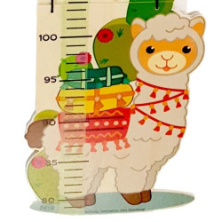 Groeimeter Lama Hout Groeimeter Lama Hout