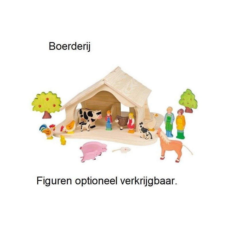 Boerderij of Kerststal 80348 Boerderij of Kerststal 80348