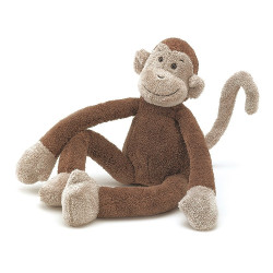 Knuffel Aap Slackajack Monkey Knuffel Aap Slackajack Monkey
