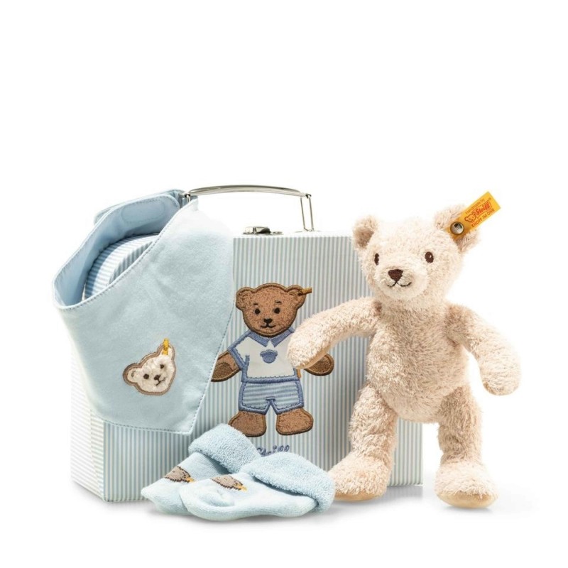 Geschenkset met Knuffel Blauw Geschenkset met Knuffel Blauw