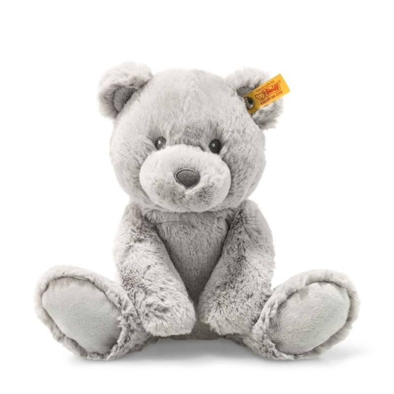 Knuffel Bearzy Teddy Bear Grijs 28cm Knuffel Bearzy Teddy Bear Grijs 28cm