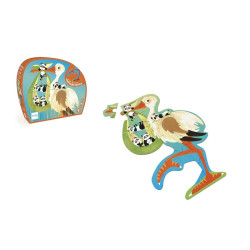 Contour Puzzel Ooievaar 26 pcs Contour Puzzel Ooievaar 26 pcs