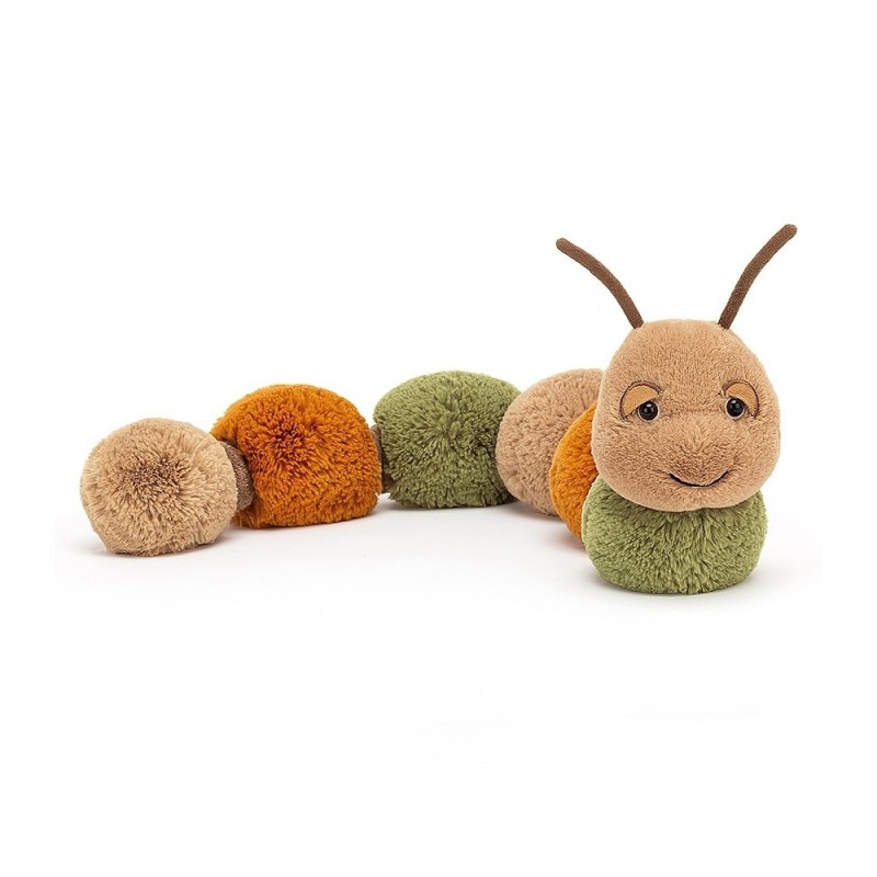 Knuffel Rups Figgy Caterpillar Knuffel Rups Figgy Caterpillar