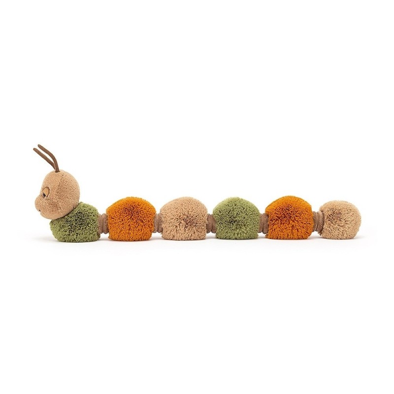 Knuffel Rups Figgy Caterpillar Knuffel Rups Figgy Caterpillar