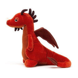 Knuffel Draak Paprika Dragon