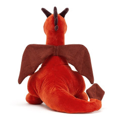 Knuffel Draak Paprika Dragon