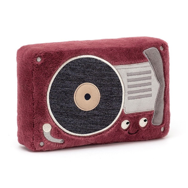 Knuffel Platenspeler Wiggedy Record Player Knuffel Platenspeler Wiggedy Record Player