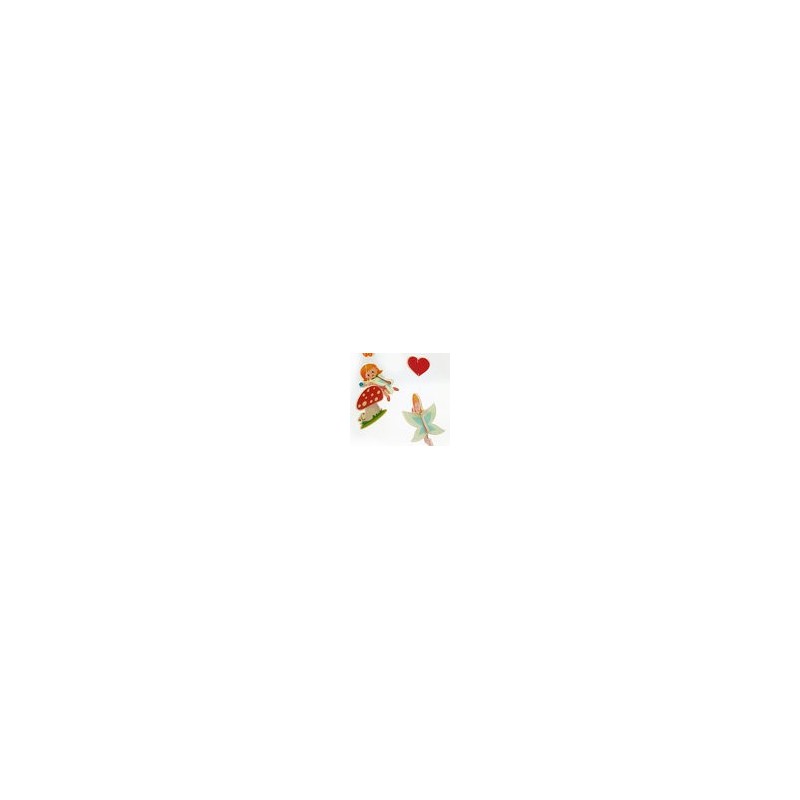 Mobiel Feeën Hout Mobiel Feeën Hout