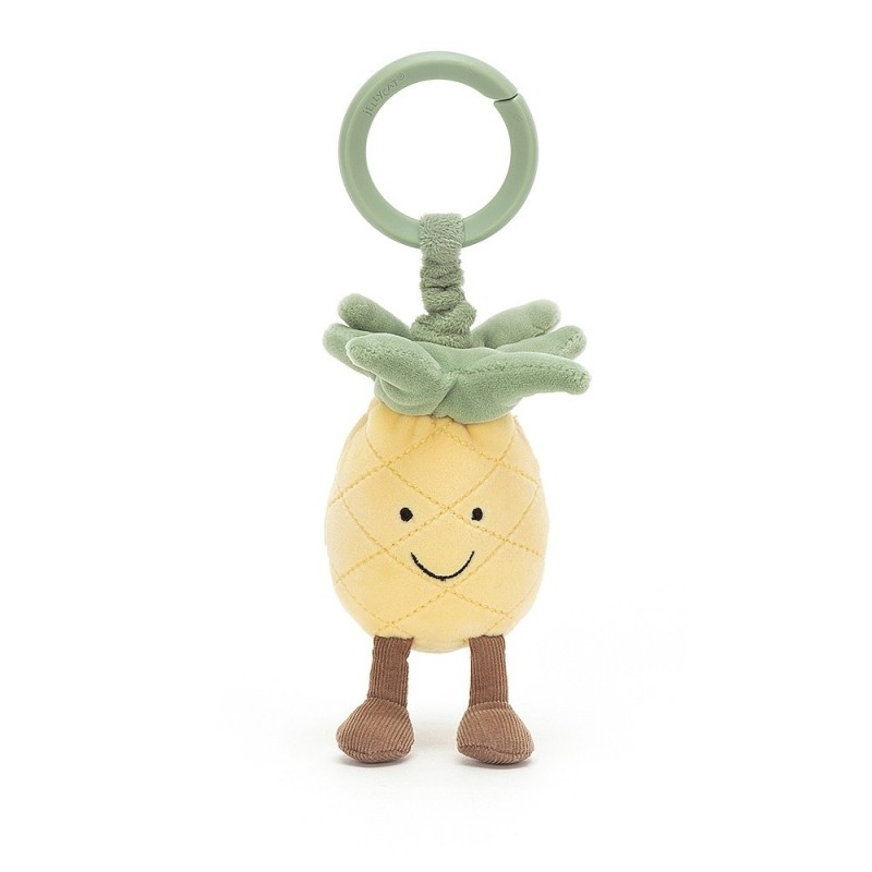 Knuffel Bibberknuffel Ananas Amuseable Pineapple Jitter Knuffel Bibberknuffel Ananas Amuseable Pineapple Jitter