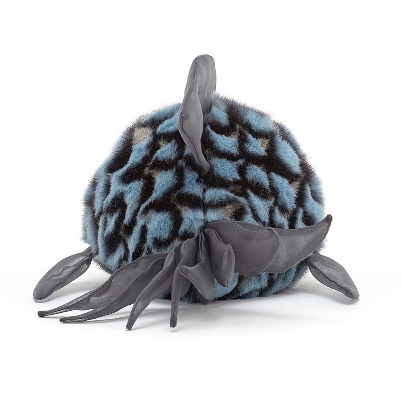 Knuffel Vis Grumpy Fish Blue
