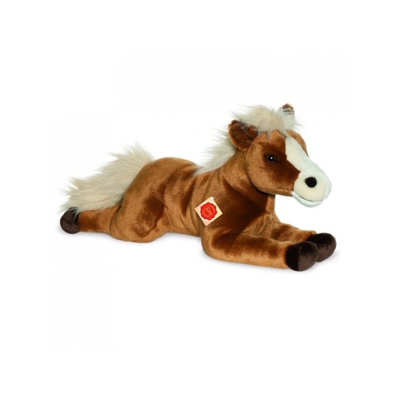 Knuffel Paard Liggend Bruin 51 cm