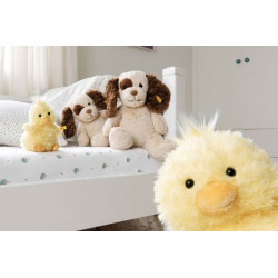 Knuffel Hond Puppy Peppi Zittend