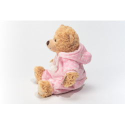 Knuffel Beer met Pyjama Roze Knuffel Beer met Pyjama Roze