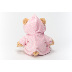 Knuffel Beer met Pyjama Roze Knuffel Beer met Pyjama Roze