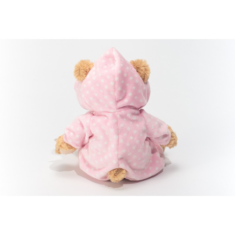 Knuffel Beer met Pyjama Roze Knuffel Beer met Pyjama Roze