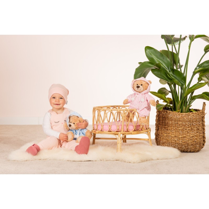 Knuffel Beer met Pyjama Roze Knuffel Beer met Pyjama Roze