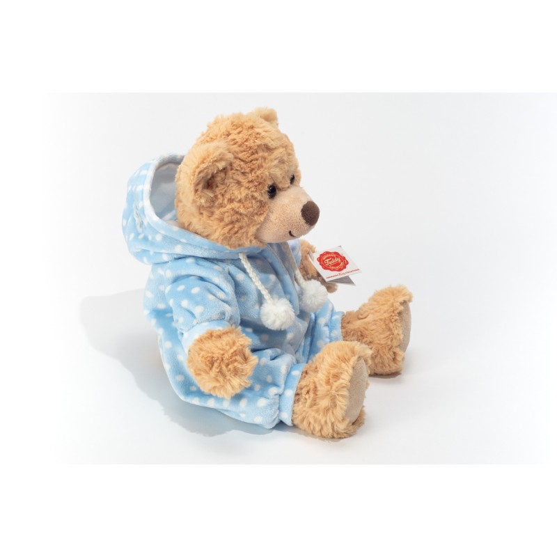 Knuffel Beer met Pyjama Blauw