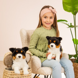 Knuffel Hond Border Collie tri-color Knuffel Hond Border Collie tri-color