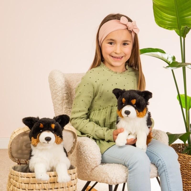 Knuffel Hond Border Collie tri-color Knuffel Hond Border Collie tri-color