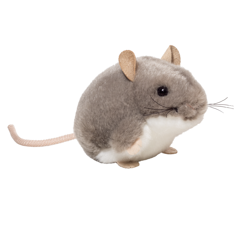 Knuffel Muis Grijs 9 cm Knuffel Muis Grijs 9 cm