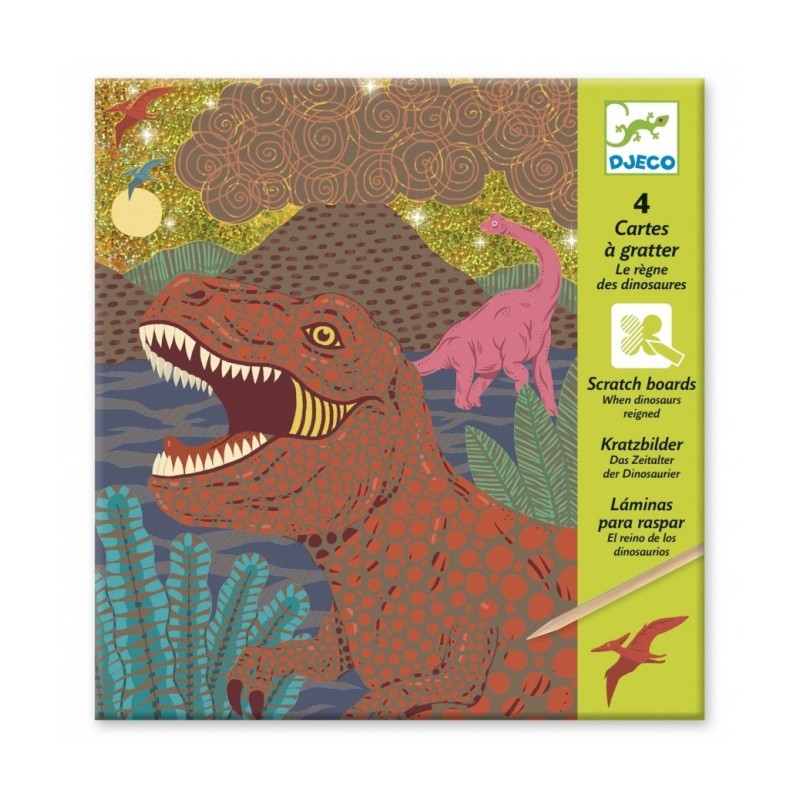 Kraskaarten Dinosauriërs Kraskaarten Dinosauriërs