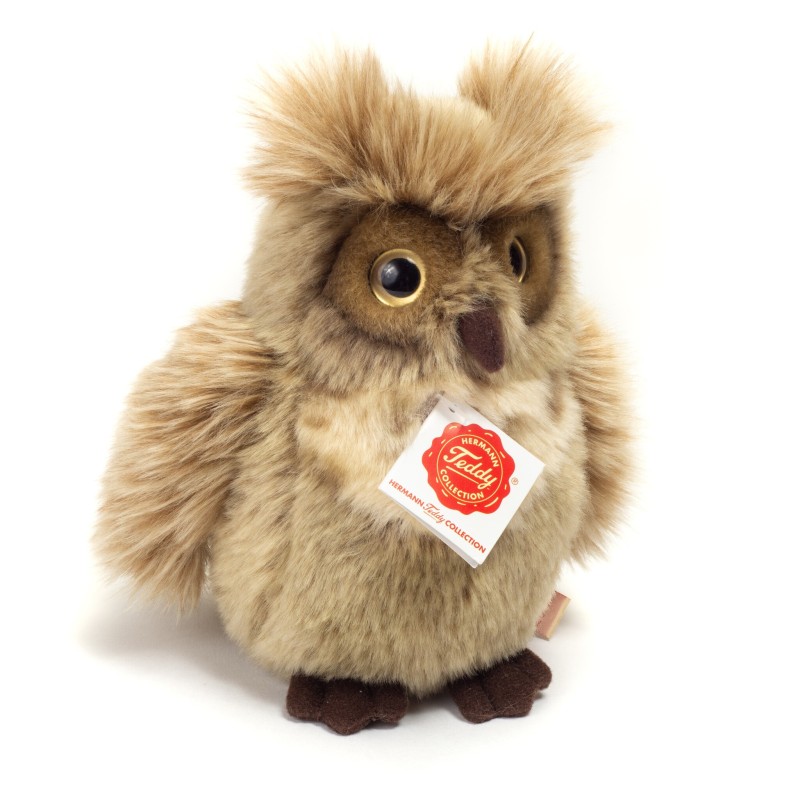 Knuffel Uil Grijsbruin Knuffel Uil Grijsbruin