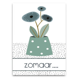 Wenskaart Zomaar...